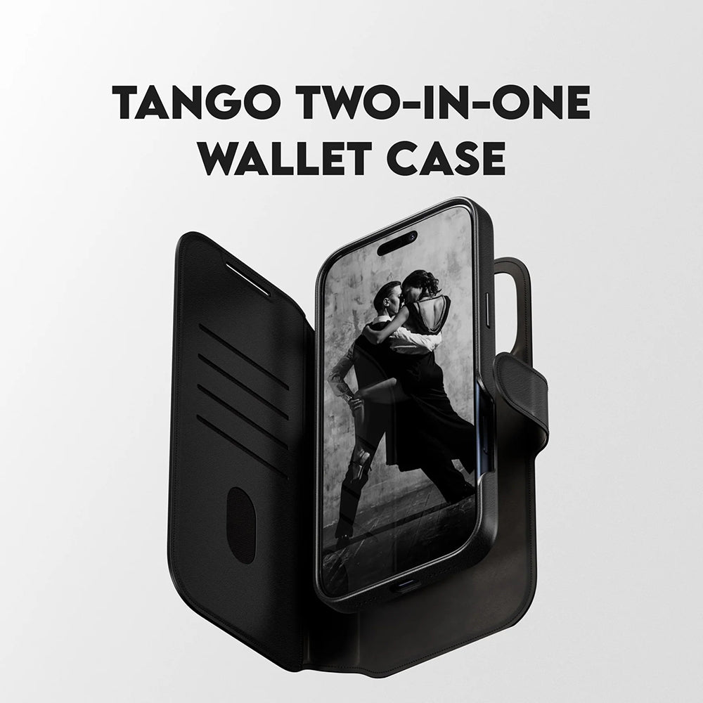 Funda MagSafe para Apple iPhone 17 Pro Max, PanzerGlass, Care Feature Tango Two-in-One, Negra