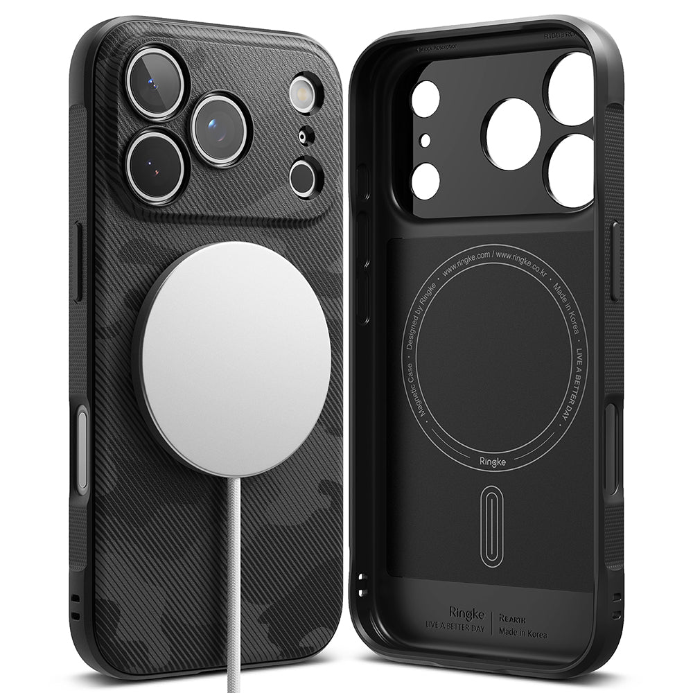 Funda MagSafe para Apple iPhone 17 Pro Max, Ringke, Onyx, Camuflaje