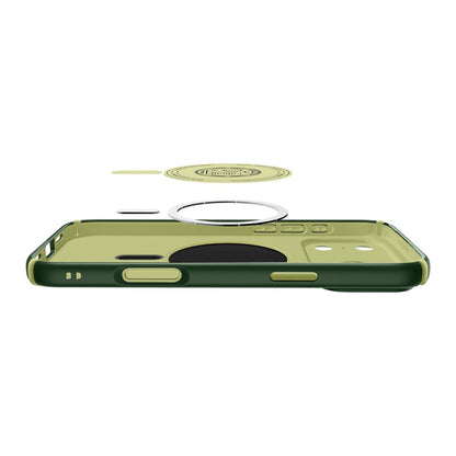 Funda MagSafe para Apple iPhone 17 Pro Max, Spigen, Caseology Nano Pop Hybrid, Verde