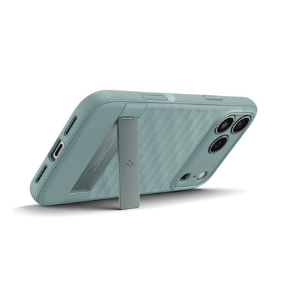 Funda MagSafe para Apple iPhone 17 Pro Max, Spigen, Caseology Parallax S, Verde