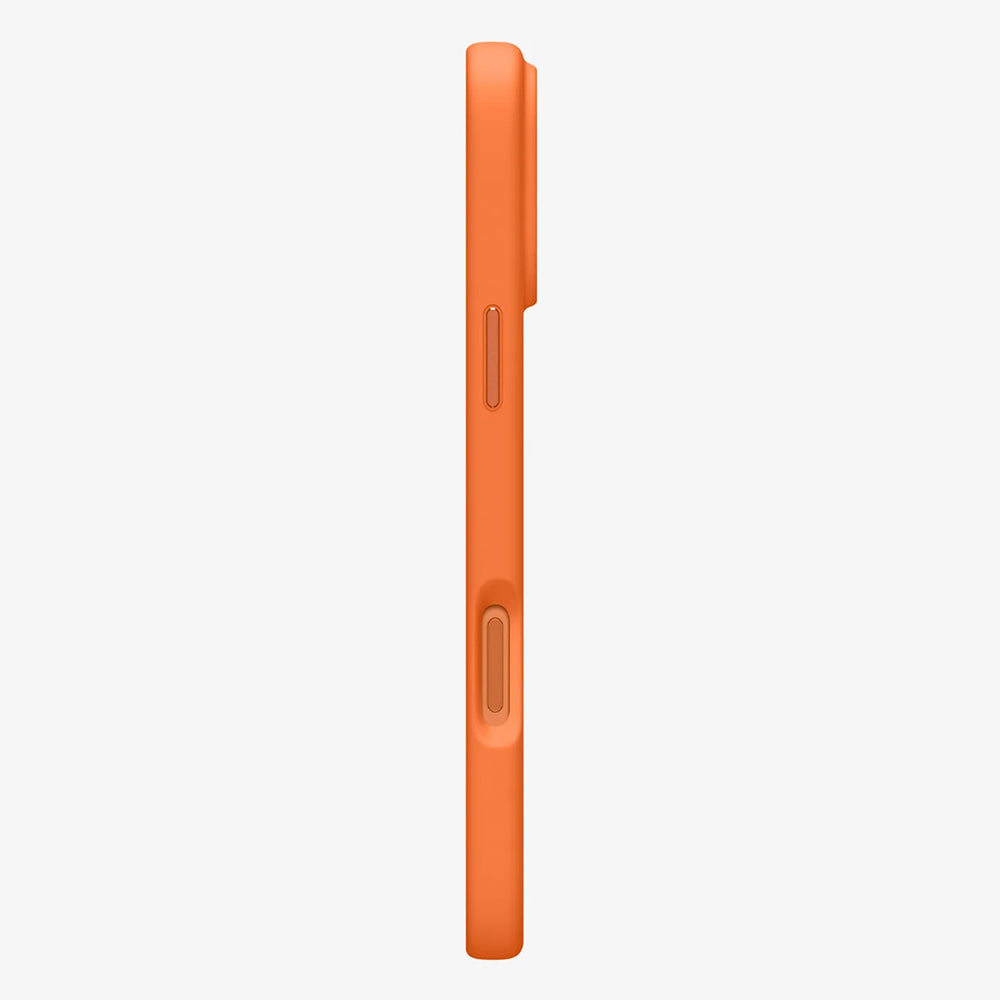 Funda MagSafe para Apple iPhone 17 Pro Max, Spigen, Silicone Fit, Naranja