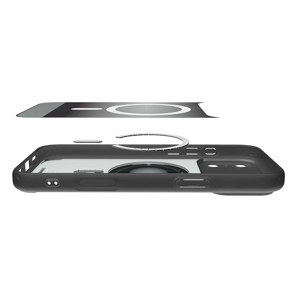 Funda MagSafe para Apple iPhone 17 Pro Max, Spigen, Ultra Hybrid Classic, Negra