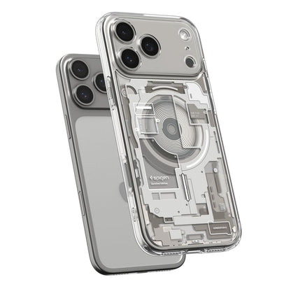 Funda MagSafe para Apple iPhone 17 Pro Max, Spigen, Ultra Hybrid Zero One, Beige