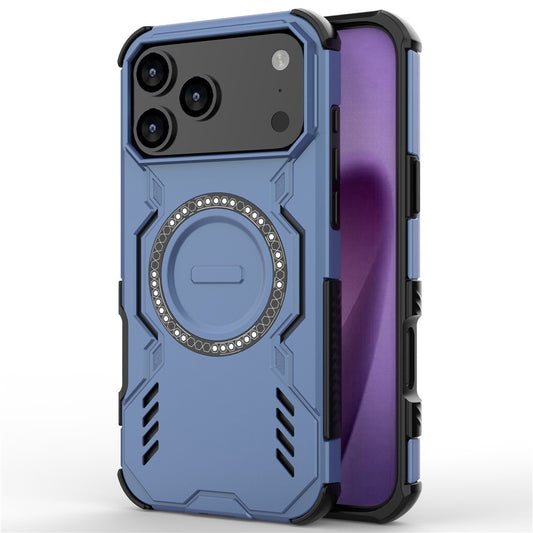 Funda MagSafe para Apple iPhone 17 Pro Max, Techsuit, ArmorMag, Azul