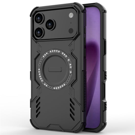 Funda MagSafe para Apple iPhone 17 Pro Max, Techsuit, ArmorMag, Negra