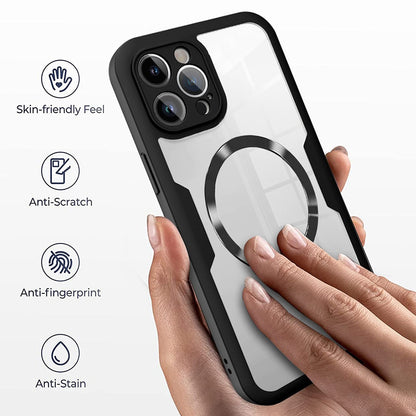 Funda MagSafe para Apple iPhone 17 Pro Max, Techsuit, ColorVerse 360, Negra