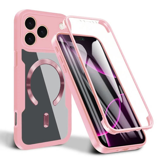 Funda MagSafe para Apple iPhone 17 Pro Max, Techsuit, ColorVerse 360, Rosa