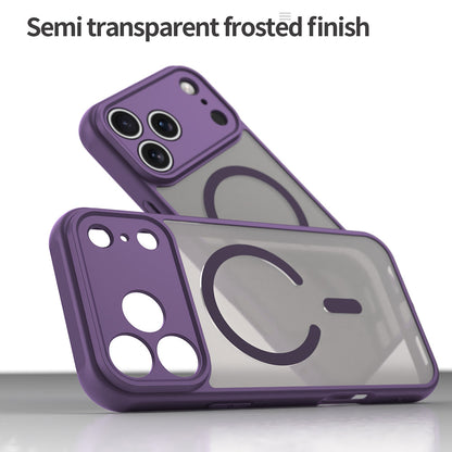 Funda MagSafe para Apple iPhone 17 Pro Max, Techsuit, HaloFrost II, Morado