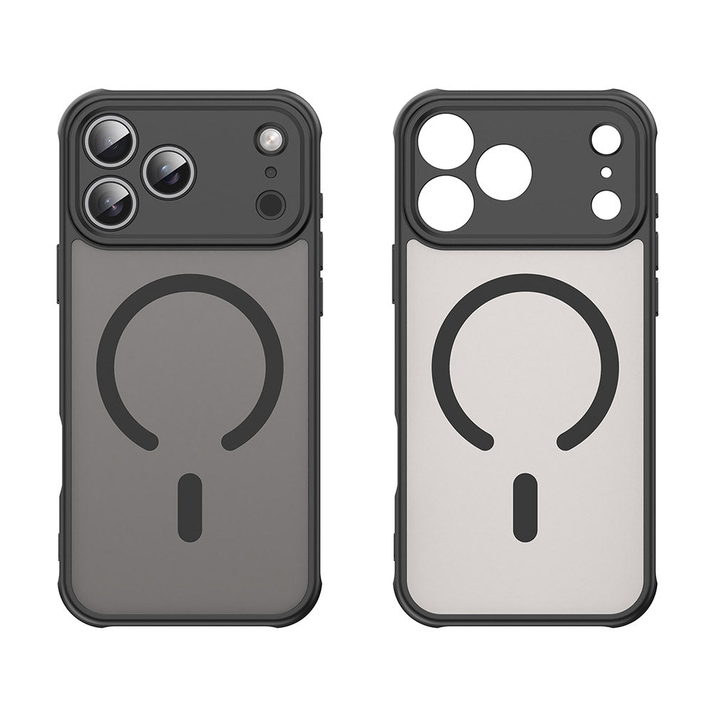 Funda MagSafe para Apple iPhone 17 Pro Max, Techsuit, HaloFrost II, Negra