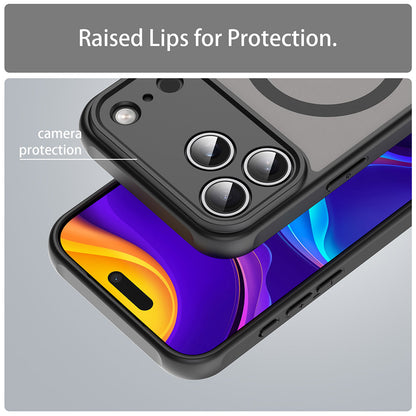 Funda MagSafe para Apple iPhone 17 Pro Max, Techsuit, HaloFrost II, Negra