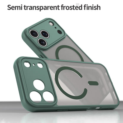 Funda MagSafe para Apple iPhone 17 Pro Max, Techsuit, HaloFrost II, Verde