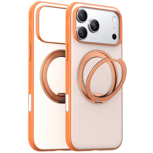 Funda MagSafe para Apple iPhone 17 Pro Max, Torras, Ostand R Fitness, Naranja