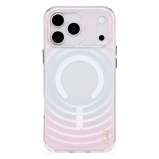 Funda MagSafe para Apple iPhone 17 Pro Max, UNIQ, Coehl, Iridiscente