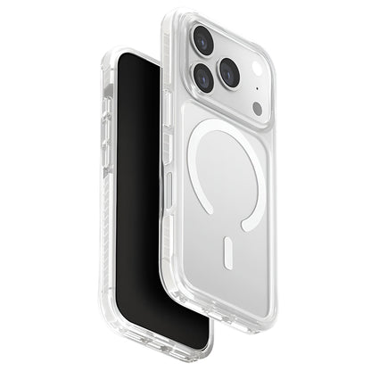 Funda MagSafe para Apple iPhone 17 Pro Max, UNIQ, Combat MagClick, Blanca