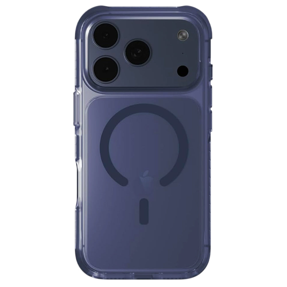 Funda MagSafe para Apple iPhone 17 Pro Max, UNIQ, Combat MagClick, Azul
