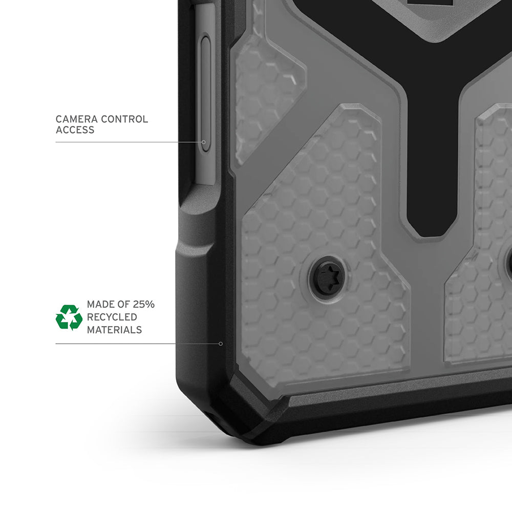 Funda MagSafe para Apple iPhone 17 Pro Max, Urban Armor Gear, Pathfinder Clear, Gris