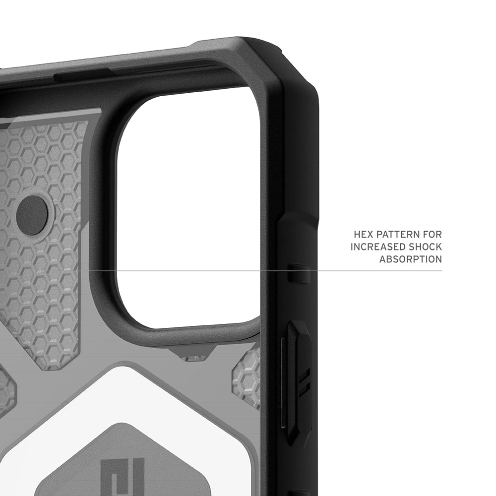Funda MagSafe para Apple iPhone 17 Pro Max, Urban Armor Gear, Pathfinder Clear, Gris