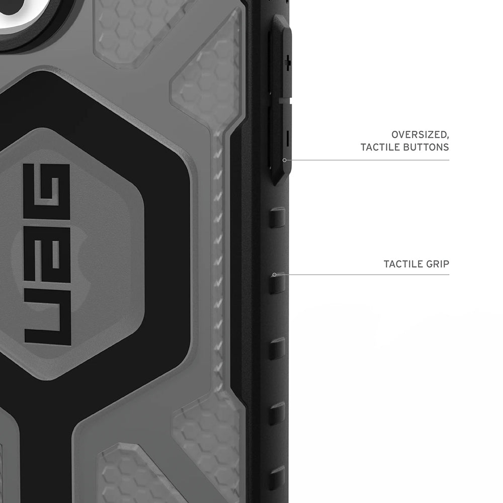 Funda MagSafe para Apple iPhone 17 Pro Max, Urban Armor Gear, Pathfinder Clear, Gris