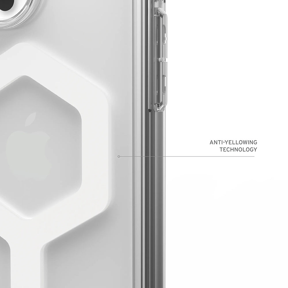 Funda MagSafe para Apple iPhone 17 Pro Max, Urban Armor Gear, Plyo, Blanca