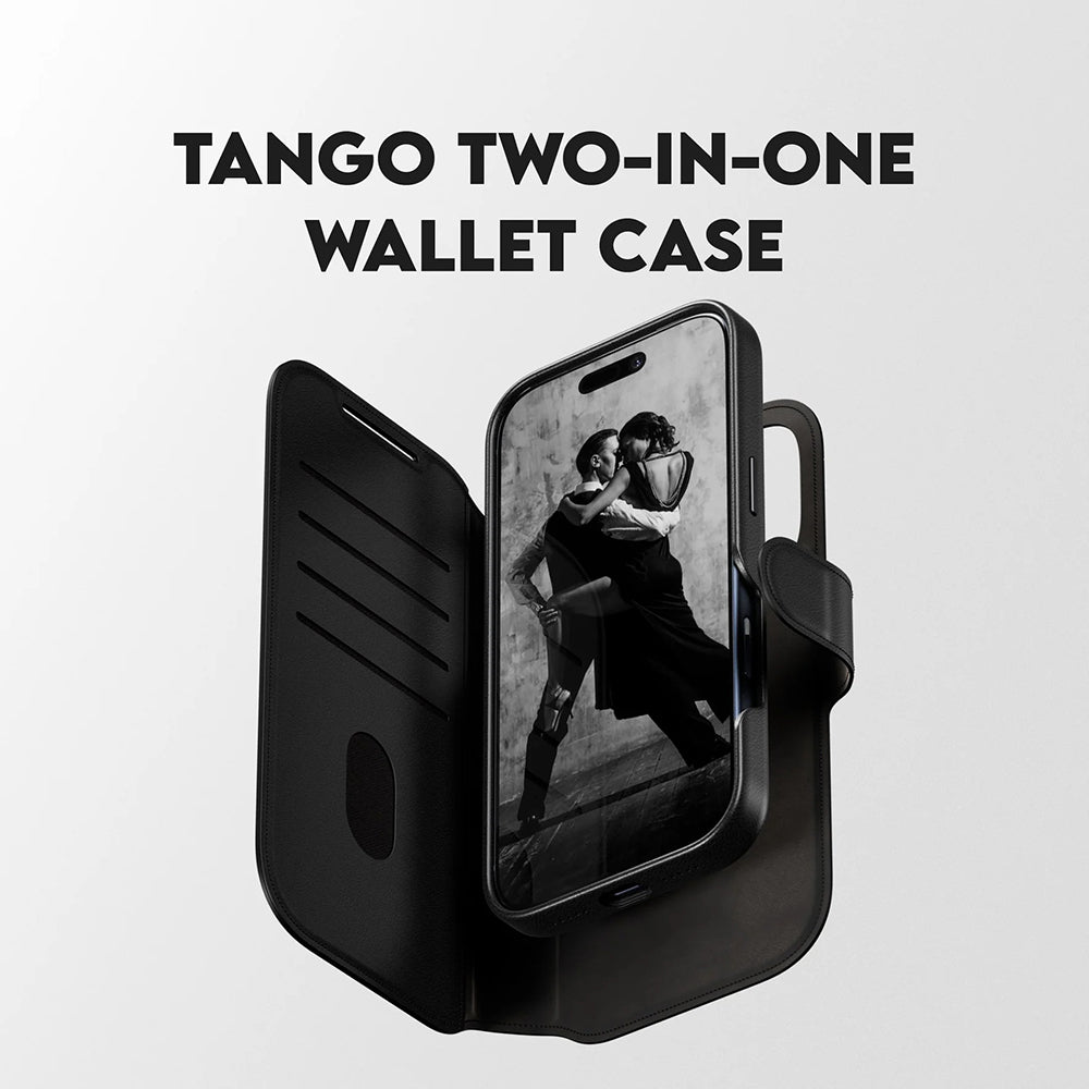 Funda MagSafe para Apple iPhone 17 Pro, PanzerGlass, Care Feature Tango Two-in-One, Negra