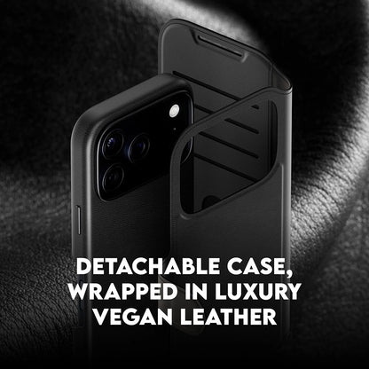 Funda MagSafe para Apple iPhone 17 Pro, PanzerGlass, Care Feature Tango Two-in-One, Negra