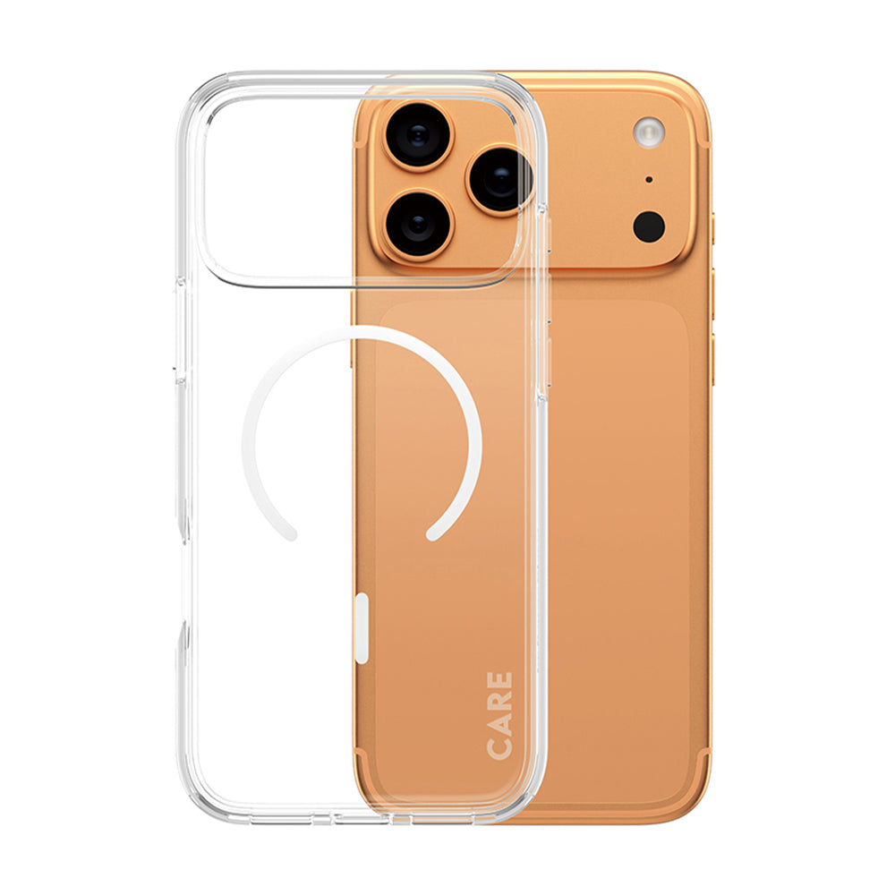 Funda MagSafe para Apple iPhone 17 Pro, PanzerGlass, Care Urban Explorer, Transparente Blanca