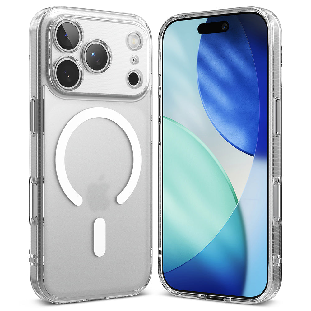 Funda MagSafe para Apple iPhone 17 Pro, Ringke, Fusion, Transparente Mate