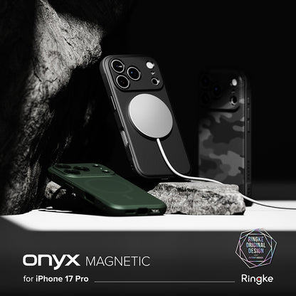 Funda MagSafe para Apple iPhone 17 Pro, Ringke, Ónix, Verde Oscuro