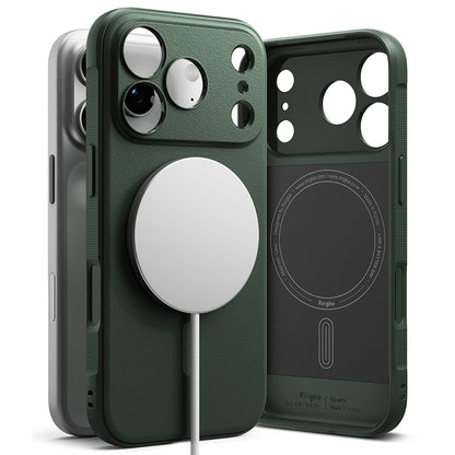 Funda MagSafe para Apple iPhone 17 Pro, Ringke, Ónix, Verde Oscuro