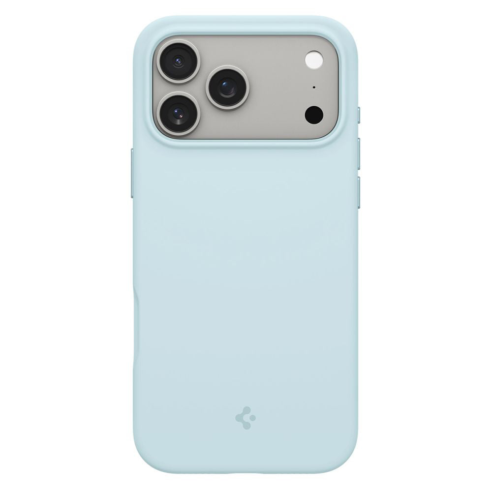 Funda MagSafe para Apple iPhone 17 Pro, Spigen, Silicone Fit, Azul