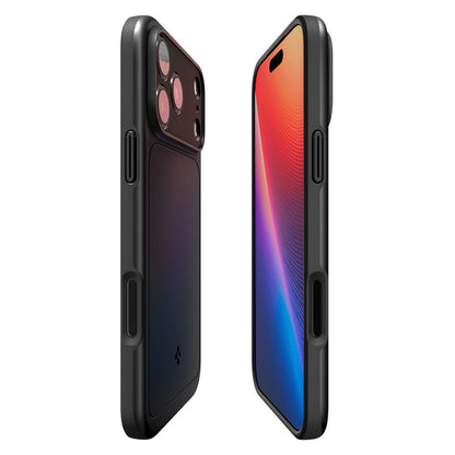 Funda MagSafe para Apple iPhone 17 Pro, Spigen, Thin Fit, Negra