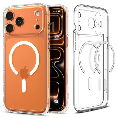 Funda MagSafe para Apple iPhone 17 Pro, Spigen, Ultra Hybrid, Blanca
