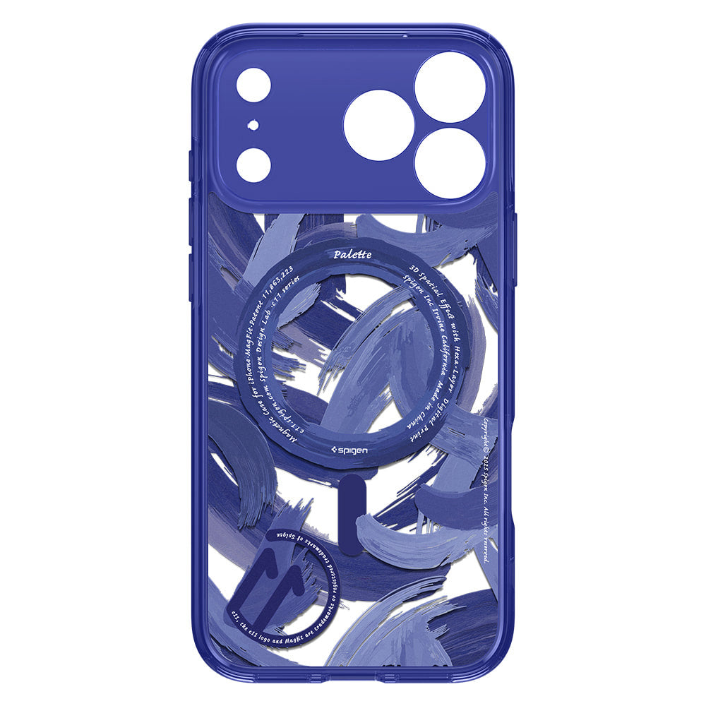 Funda MagSafe para Apple iPhone 17 Pro, Spigen, Ultra Hybrid C11, Indigo ACS11392