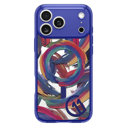 Funda MagSafe para Apple iPhone 17 Pro, Spigen, Ultra Hybrid C11, Indigo ACS11392