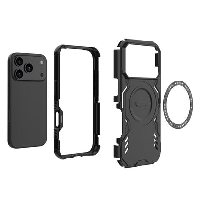 Funda MagSafe para Apple iPhone 17 Pro, Techsuit, ArmorMag, Azul