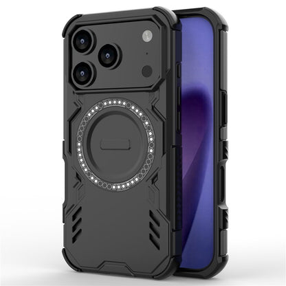 Funda MagSafe para Apple iPhone 17 Pro, Techsuit, ArmorMag, Negra.