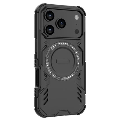Funda MagSafe para Apple iPhone 17 Pro, Techsuit, ArmorMag, Negra.
