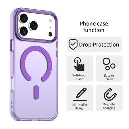 Funda MagSafe para Apple iPhone 17 Pro, Techsuit, CandyCase, Morado