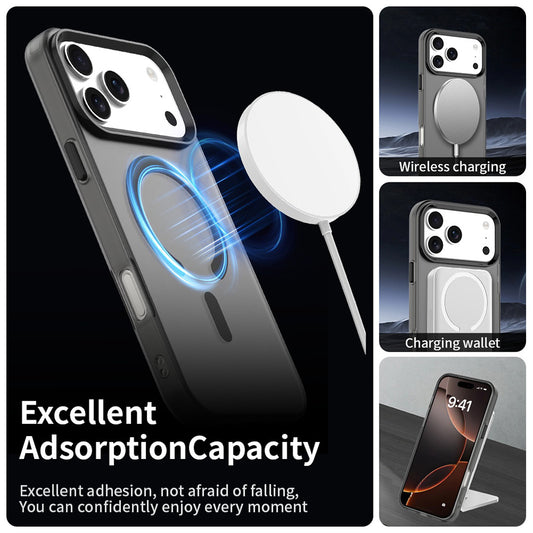 Funda MagSafe para Apple iPhone 17 Pro, Techsuit, CandyCase, Negra
