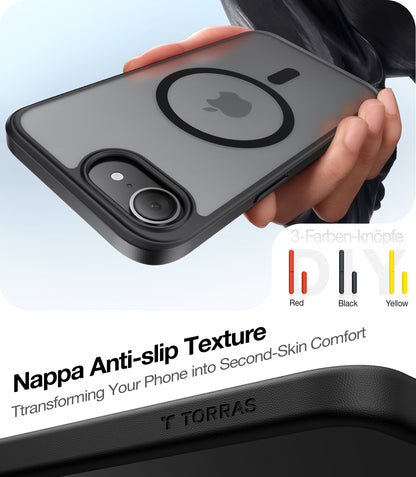 Funda MagSafe para Apple iPhone 17 Pro, Torras, Guardian, Transparente