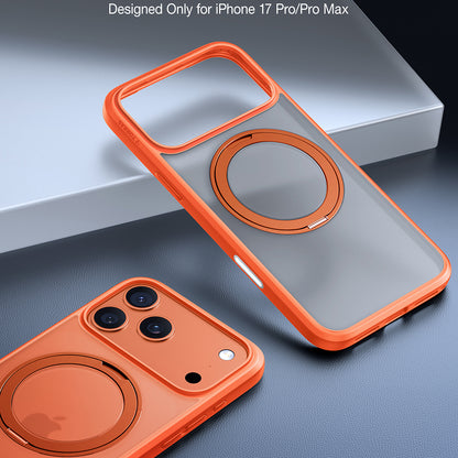 Funda MagSafe para Apple iPhone 17 Pro, Torras, Ostand Pro, Naranja