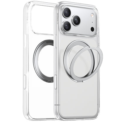 Funda MagSafe para Apple iPhone 17 Pro, Torras, Ostand Pro, Transparente