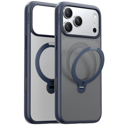 Funda MagSafe para Apple iPhone 17 Pro, Torras, Ostand Spin, Azul