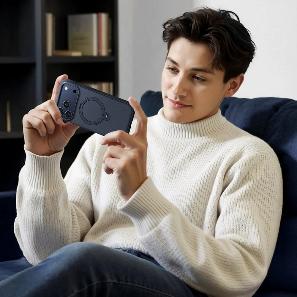 Funda MagSafe para Apple iPhone 17 Pro, Torras, QPRO Silicone, Verde Matcha