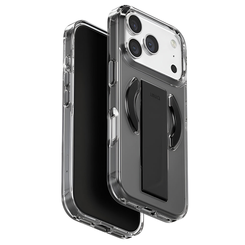 Funda MagSafe para Apple iPhone 17 Pro, UNIQ, Heldro Air MagClick, Negra