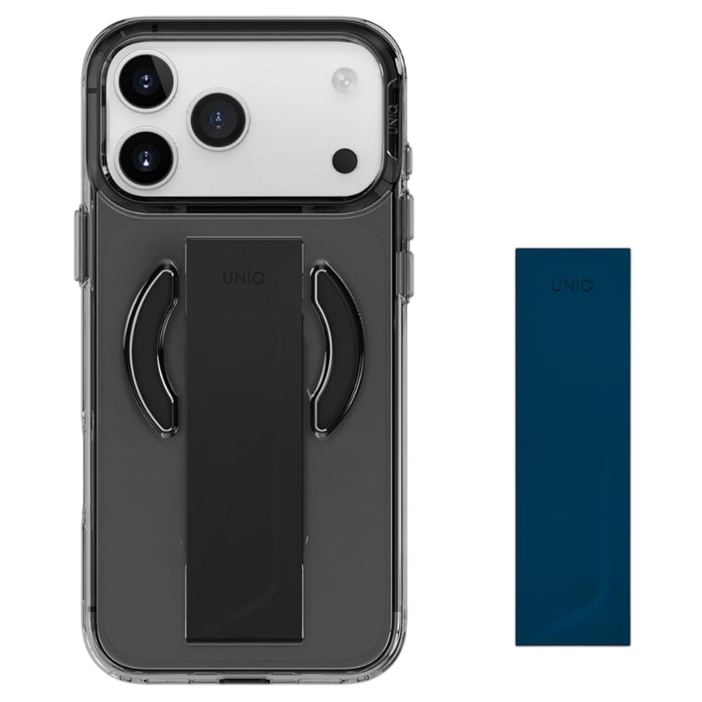 Funda MagSafe para Apple iPhone 17 Pro, UNIQ, Heldro Air MagClick, Negra