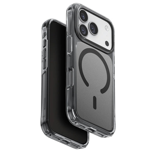 Funda MagSafe para Apple iPhone 17 Pro, UNIQ, LifePro Xtreme MagClick, Negra