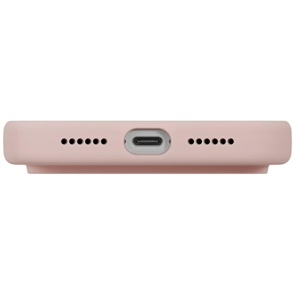 Funda MagSafe para Apple iPhone 17 Pro, UNIQ, Lino MagClick, Rosa
