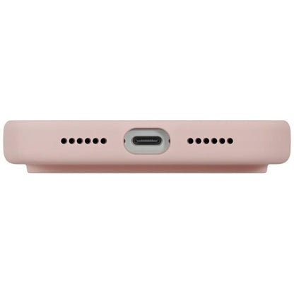 Funda MagSafe para Apple iPhone 17 Pro, UNIQ, Lino MagClick, Rosa