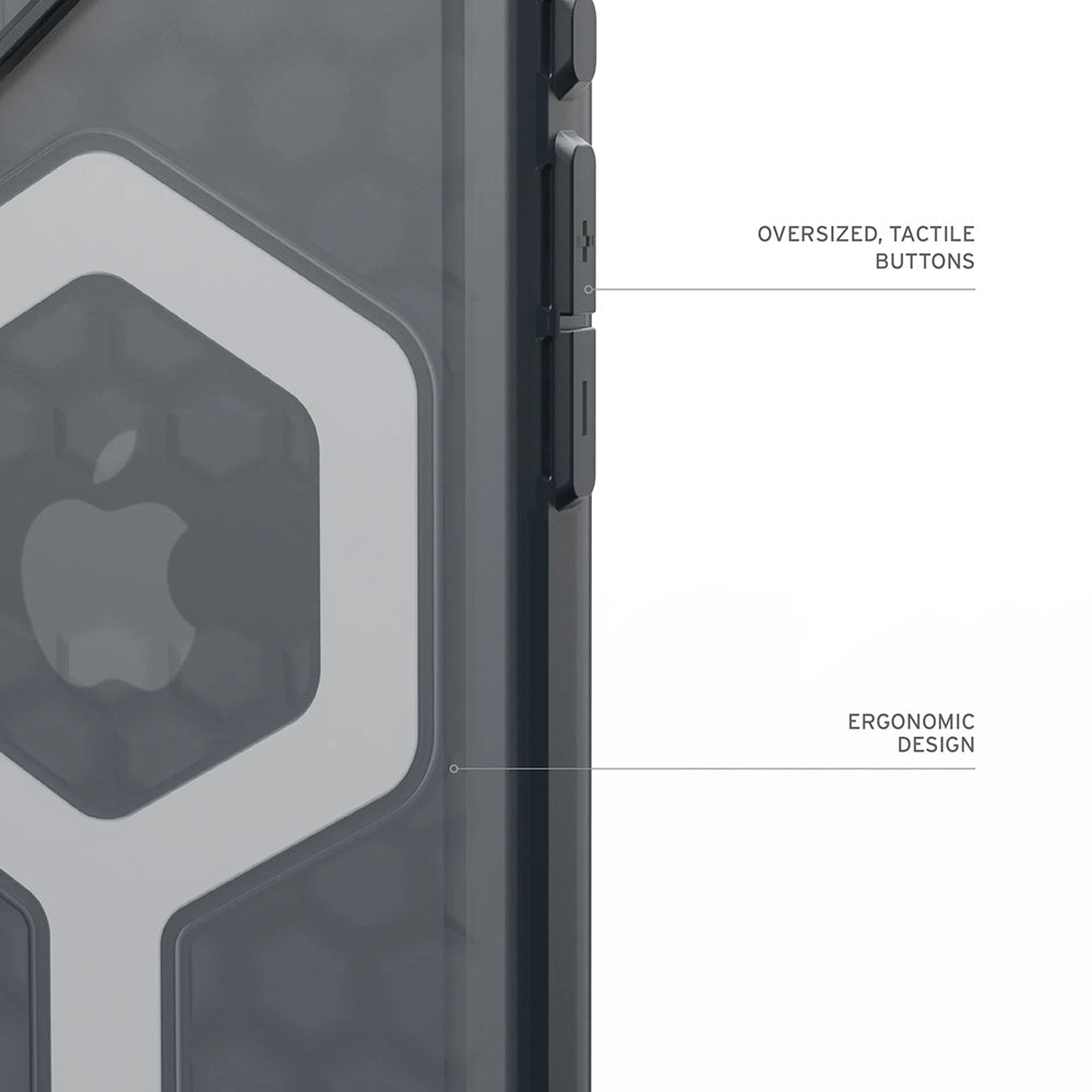 Funda MagSafe para Apple iPhone 17 Pro, Urban Armor Gear, Essential Armor, Gris